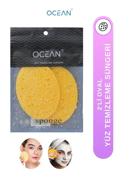 Ocean Cilt Temizleme Süngeri - 2li Oval
