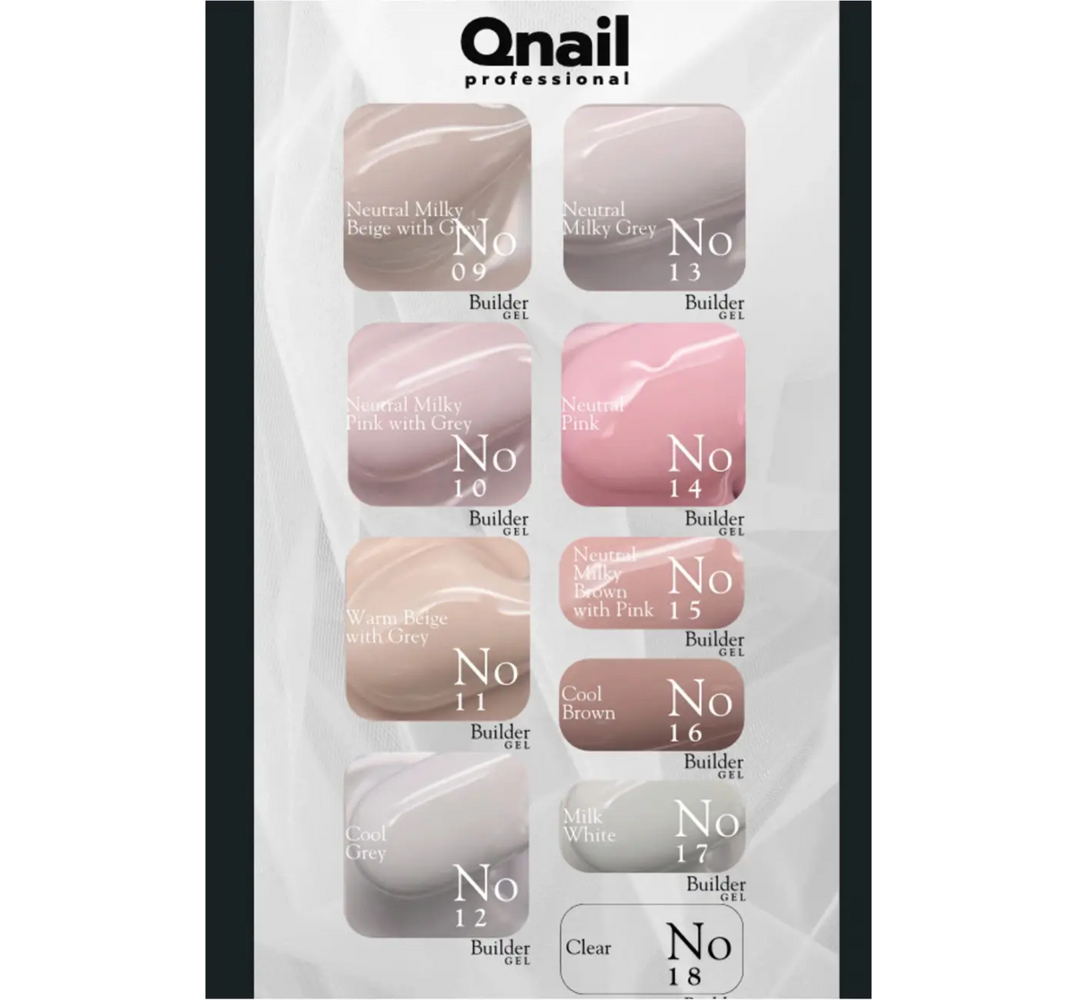 Qnail Professional Protez Tırnak Jeli Builder Gel 50 ml - No:03