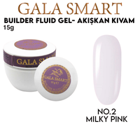 Gala Smart Builder Fluid Gel 15 g - No:02 Milky Pink