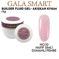 Gala Smart Builder Fluid Gel 15 g - No:10 Hafif Simli Dumanlı Pembe