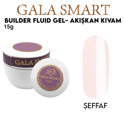 Gala Smart Builder Fluid Gel 15 g - Clear (Şeffaf)