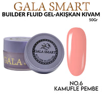 Gala Smart Builder Fluid Gel 50g - No:06 Kamufle Pembe