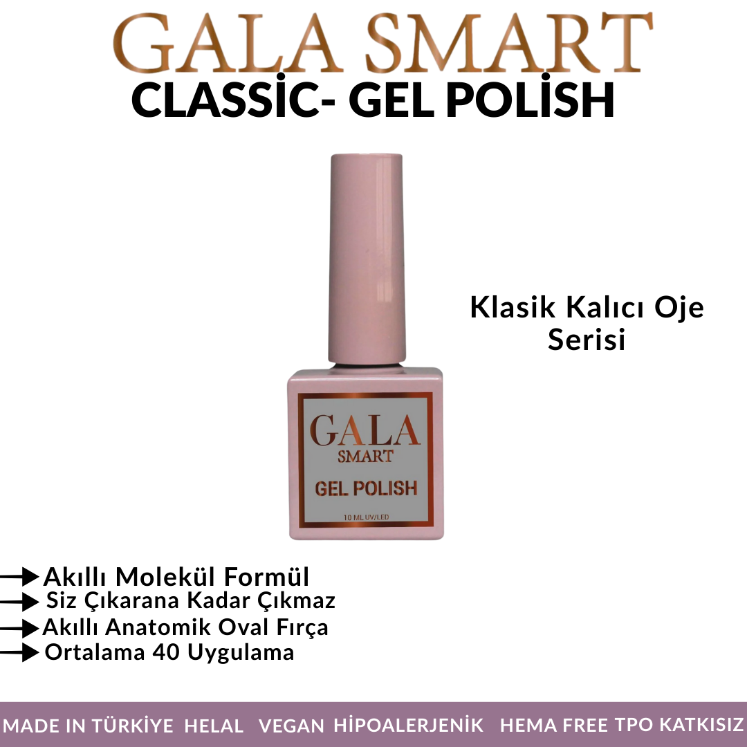 Gala Smart Classic Kalıcı Oje 10 ml - No:059