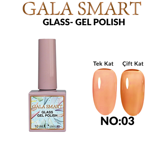 Gala Smart Glass 10 ml Kalıcı Oje - No:03