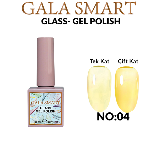 Gala Smart Glass 10 ml Kalıcı Oje - No:04