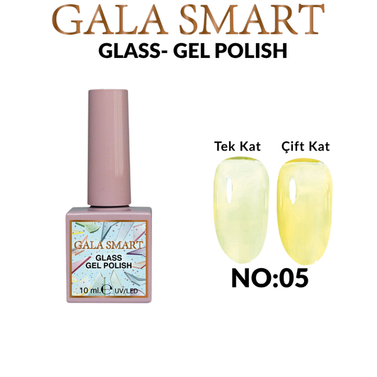 Gala Smart Glass 10 ml Kalıcı Oje - No:05