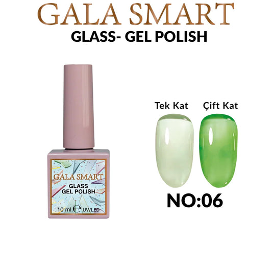 Gala Smart Glass 10 ml Kalıcı Oje - No:06