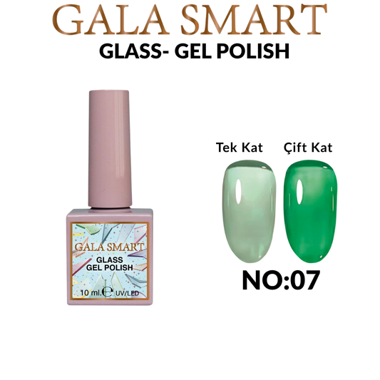 Gala Smart Glass 10 ml Kalıcı Oje - No:07