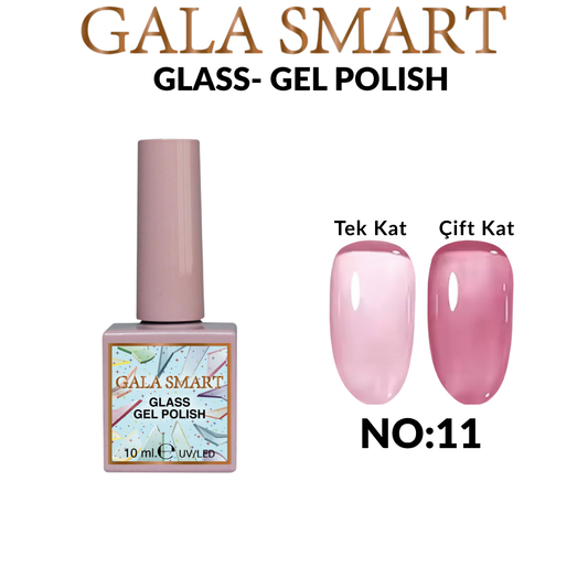 Gala Smart Glass 10 ml Kalıcı Oje - No:11