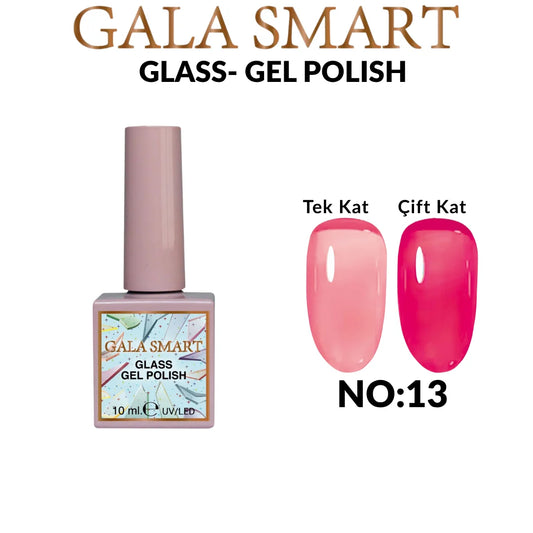 Gala Smart Glass 10 ml Kalıcı Oje - No:13