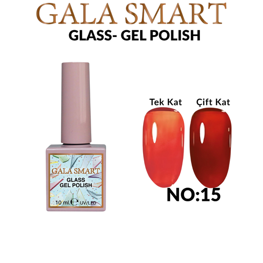 Gala Smart Glass 10 ml Kalıcı Oje - No:15