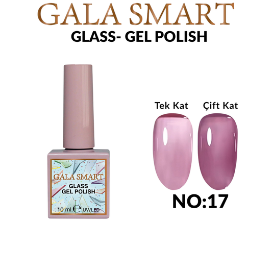 Gala Smart Glass 10 ml Kalıcı Oje - No:17