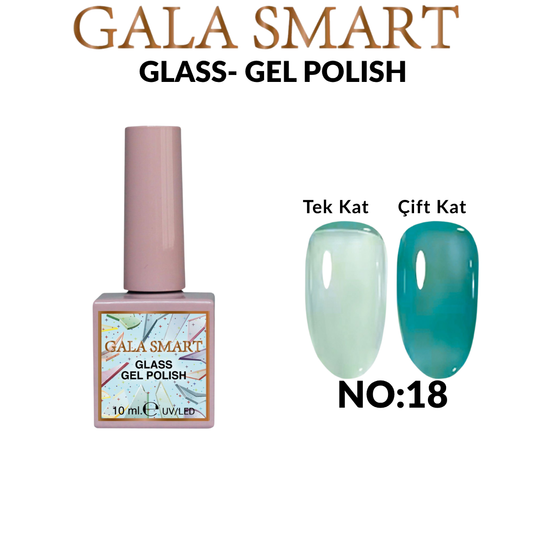 Gala Smart Glass 10 ml Kalıcı Oje - No:18