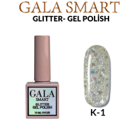 Gala Smart Glitter Simli Kalıcı Oje 10 ml - No:01