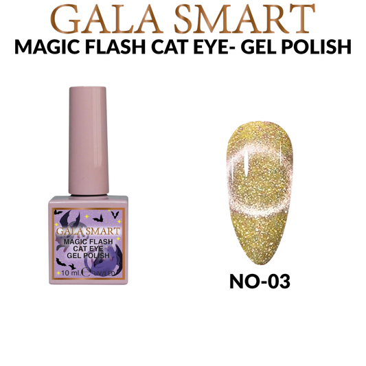 Gala Smart Magic Flash 10 ml Kedi Gözü Kalıcı Oje - No:03