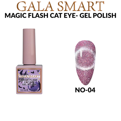 Gala Smart Magic Flash 10 ml Kedi Gözü Kalıcı Oje - No:04