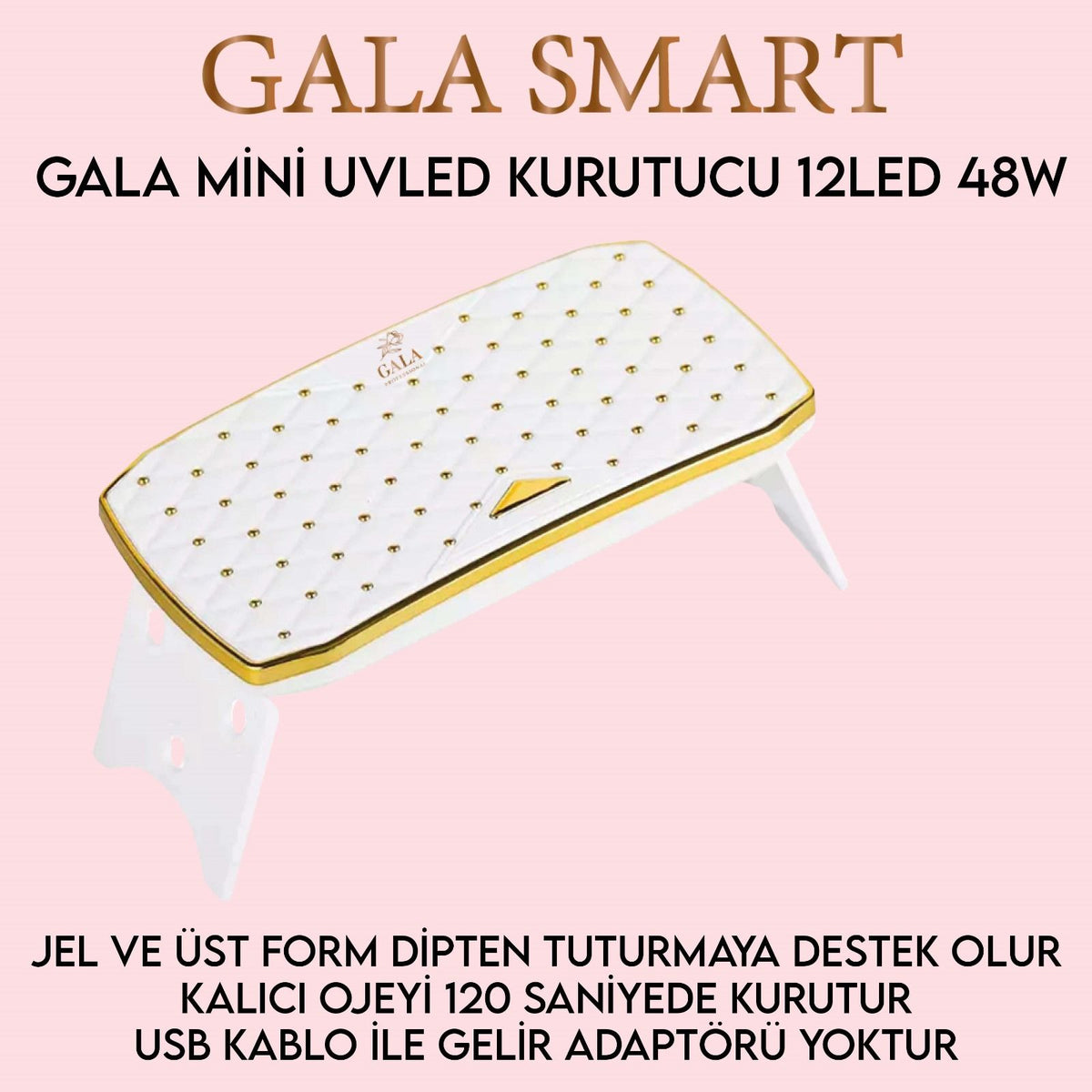 Gala Smart Mini Uv Led Kurutucu 12 Led 48W