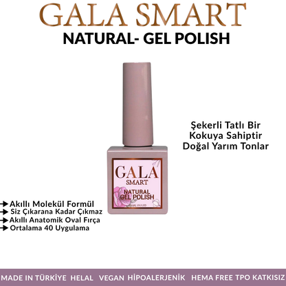 Gala Smart Natural 10 ml Kalıcı Oje - No:07
