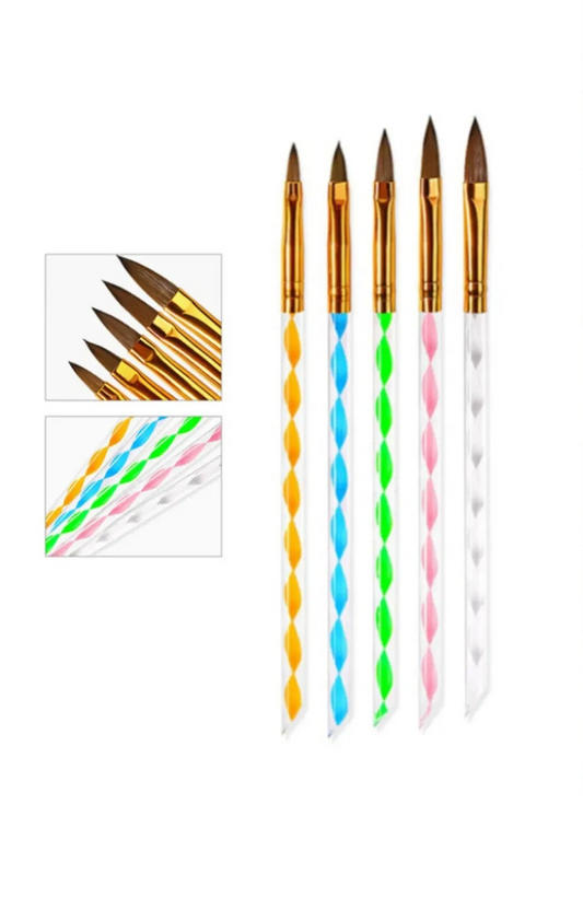 Misyul Akrilik Fırça Seti - 5li Set