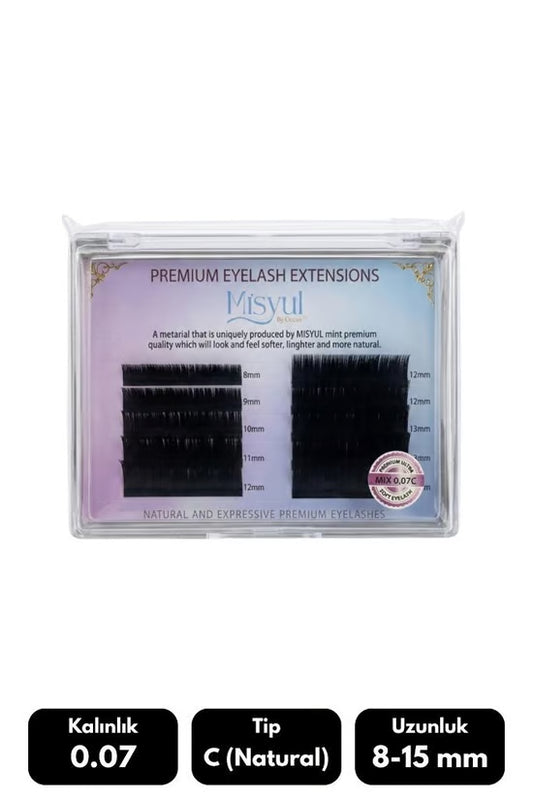 Misyul Fast Fun İpek Kirpik 0.07 C Kıvrım Mix