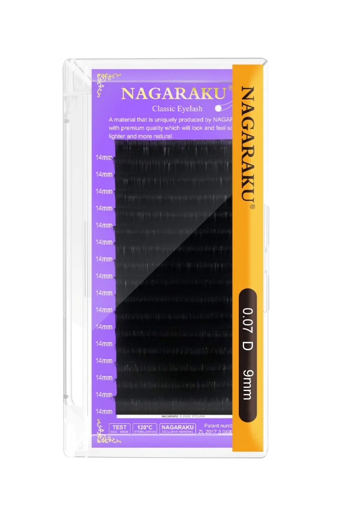 Nagaraku İpek Kirpik 0.07 D Kıvrım - 9mm