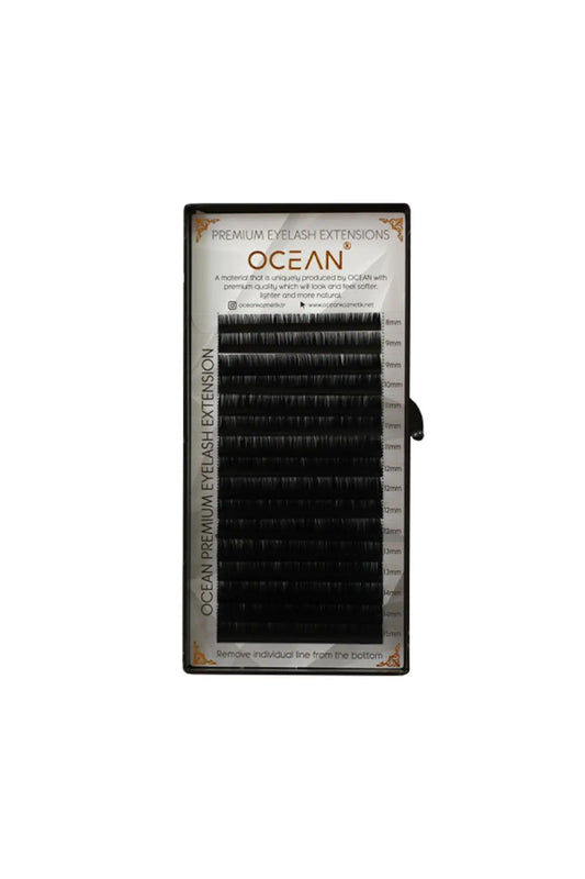 Ocean 0.05 C Kıvrım İpek Kirpik - Mix Kutu