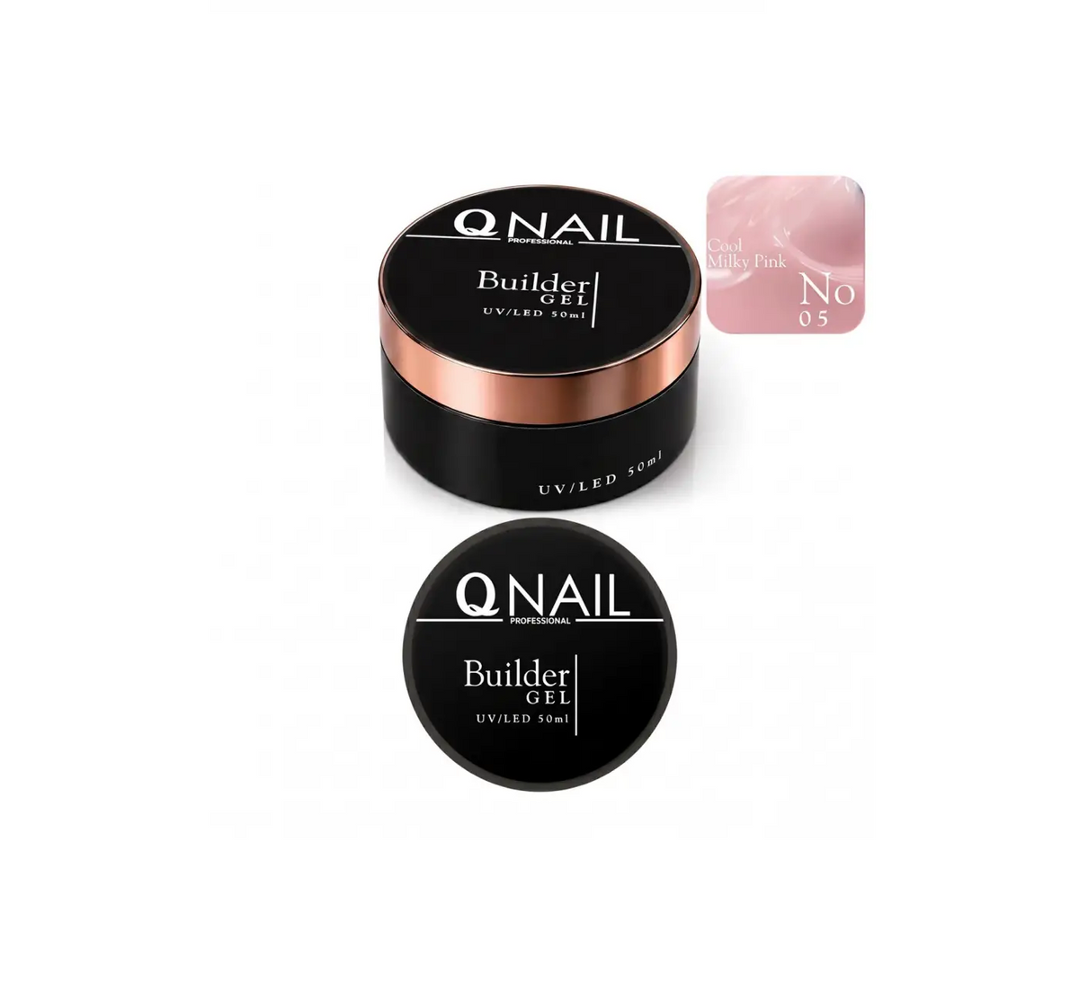 Qnail Professional Protez Tırnak Jeli Builder Gel 50 ml - No:05