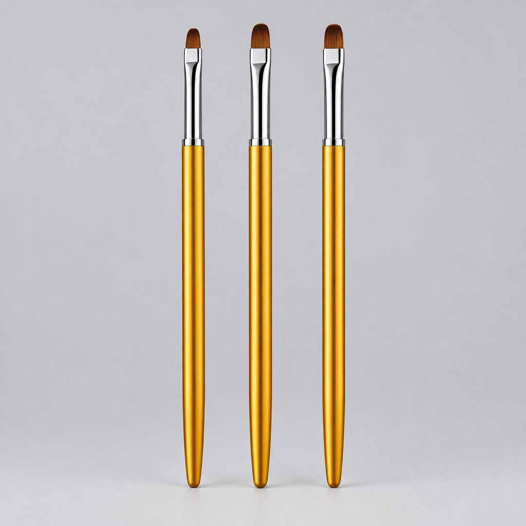 Qnail Professional Jel Fırça Seti - 3lü Set