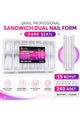 Qnail Üst Form - Sandwich Dual Form Kare