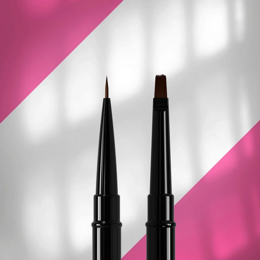 STALEKS EXPERT 01/04 Çift Taraflı Fırça - 7 mm Liner / 7 mm Jel için