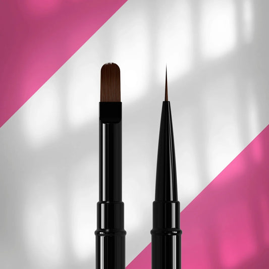 STALEKS EXPERT 03/06 Çift Taraflı Fırça - 10 mm Liner / 11 mm Jel için