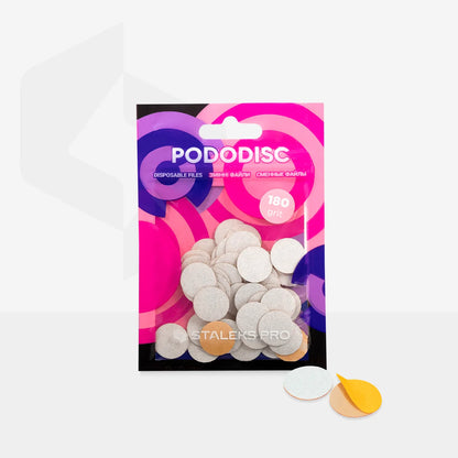 STALEKS EXPERT 15 Pododisk Yedek Zımpara - S(15mm) 180 Grit 50li