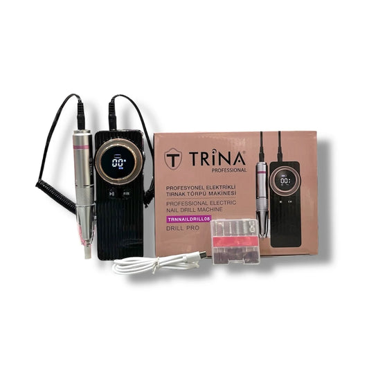 Trina Tırnak Törpü Makinesi Freze Cihazı - Drill08 Şarjlı 50W 35000 RPM