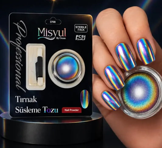 Misyul Gökkuşağı Holografik Toz